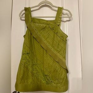 Women BCBG Green Top
